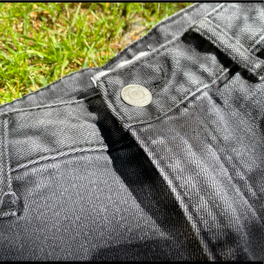light wash black boyfriend jeans